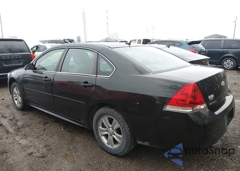 2014 Chevrolet Impala Limited Ls из США, поврежденный, VIN 2G1WA5E39E1131553